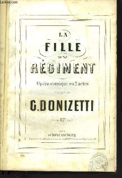 LA FILLE DU REGIMENT