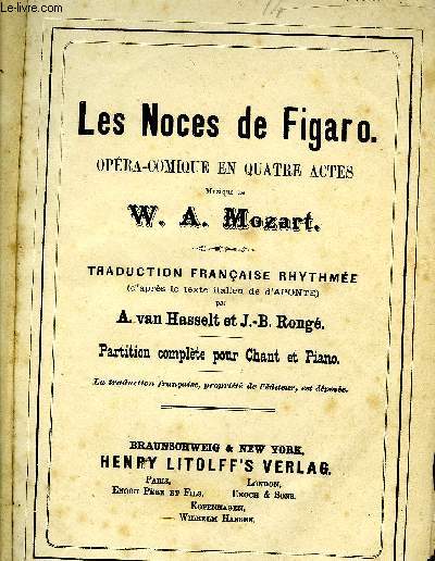 LES NOCES DE FIGARO