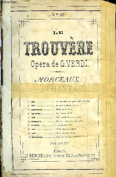 LE TROUVERE