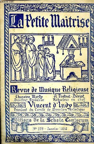 LA PETITE MAITRISE N176