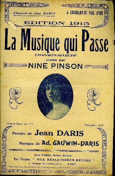 LA MUSIQUE QUI PASSE