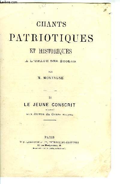 CHANTS PATRIOTIQUES ET HISTORIQUES