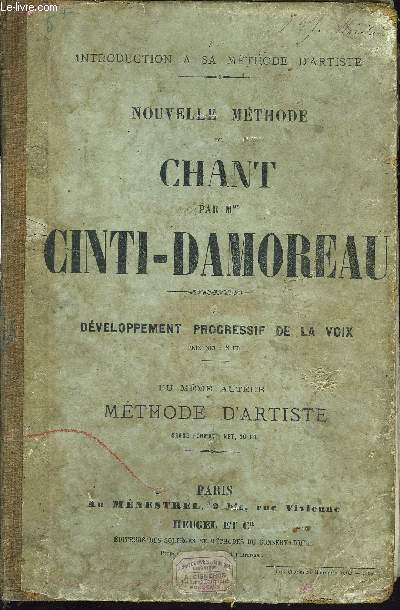 NOUVELLE METHODE DE CHANT