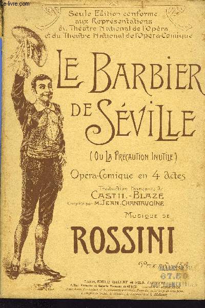 LE BARBIER DE SEVILLE