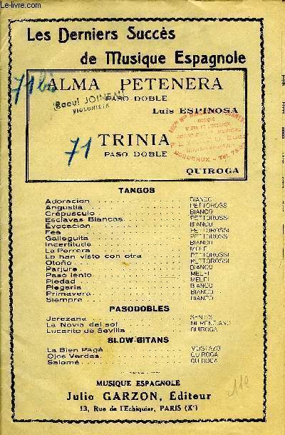 ALMA PETENERA / TRINIA