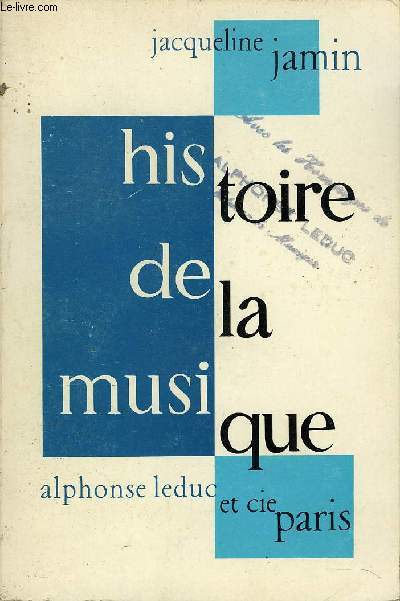 HISTOIRE DE LA MUSIQUE