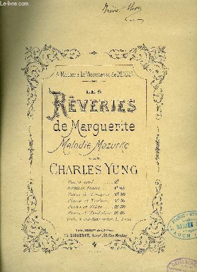 LES REVERIES DE MARGUERITE