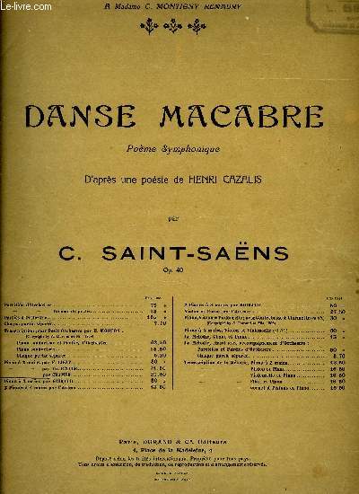 DANSE MACABRE