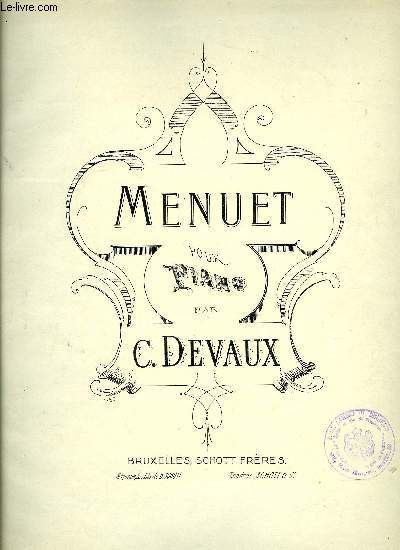 MENUET POUR PIANO