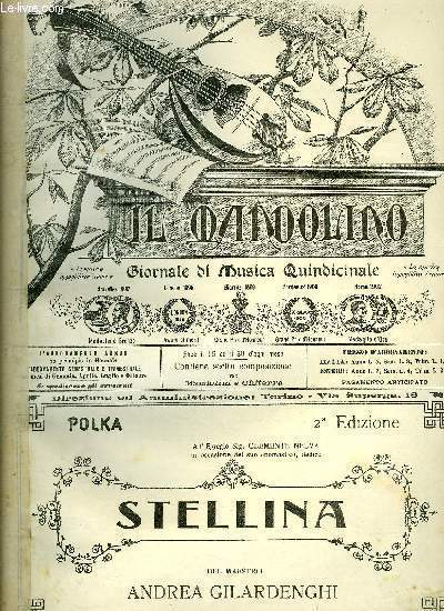 IL MANDOLINO N°21 - COLLECTIF - 1909 - Picture 1 of 1