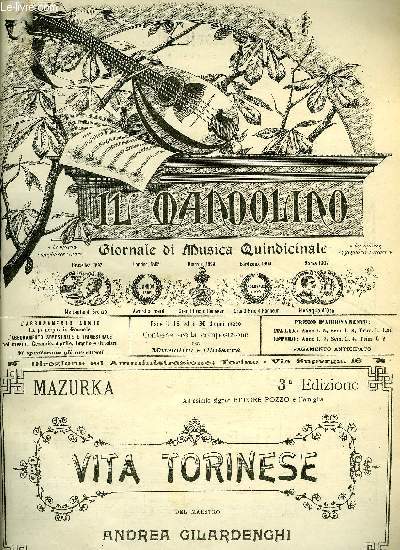 IL MANDOLINO N°2 - COLLECTIF - 1912 - Picture 1 of 1