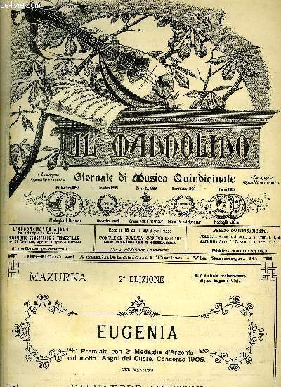 IL MANDOLINO N°17 - COLLECTIF - 1915 - Foto 1 di 1