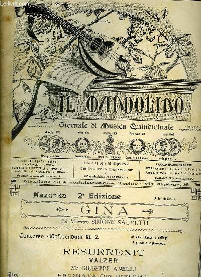 IL MANDOLINO N°12 - COLLECTIF - 9011 - Photo 1/1