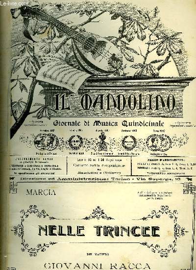 IL MANDOLINO N°6 - COLLECTIF - 1912 - Bild 1 von 1
