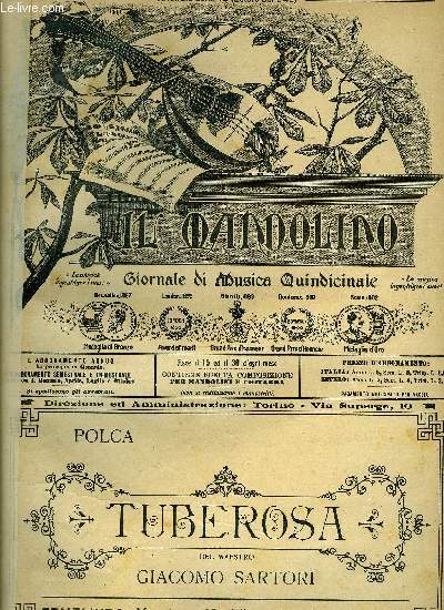 IL MANDOLINO N°1 - COLLECTIF - 1918 - Picture 1 of 1
