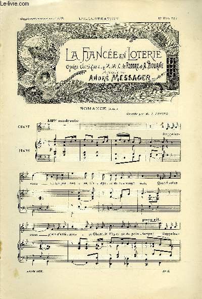 SUPPLEMENT MUSICAL AU N2769 DE L'ILLUSTRATION