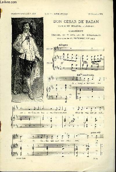 SUPPLEMENT MUSICAL AU N2804 DE L'ILLUSTRATION