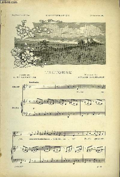 SUPPLEMENT MUSICAL AU N2855 DE L'ILLUSTRATION