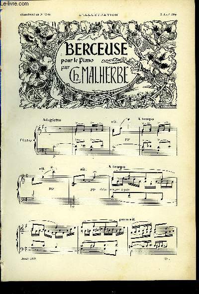 SUPPLEMENT MUSICAL AU N2928 DE L'ILLUSTRATION