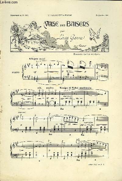 SUPPLEMENT MUSICAL AU N3022 DE L'ILLUSTRATION