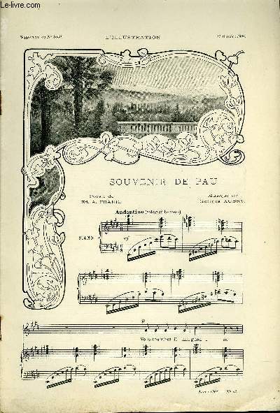 SUPPLEMENT MUSICAL AU N3059 DE L'ILLUSTRATION