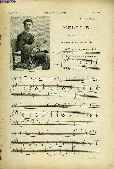 SUPPLEMENT MUSICAL AU N3132 DE L'ILLUSTRATION