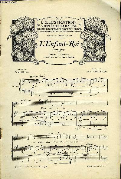 SUPPLEMENT MUSICAL AU N3237 DE L'ILLUSTRATION