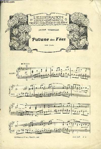 SUPPLEMENT MUSICAL AU N DE L'ILLUSTRATION