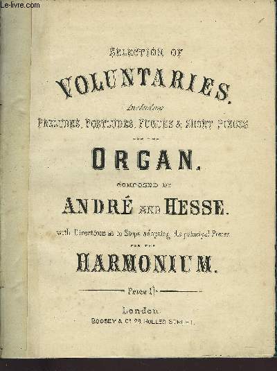 SELECTION OF VOLUNTARIES FOR THE ORGAN