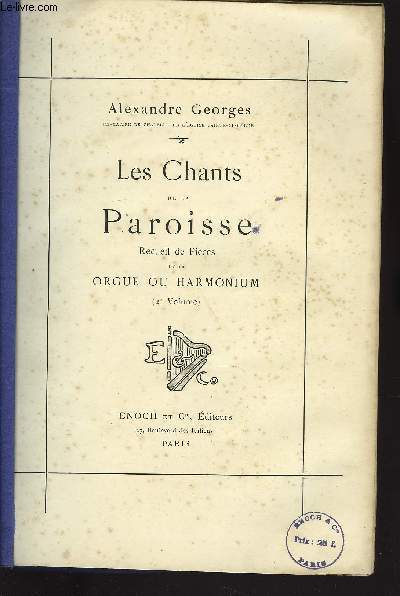 LES CHANTS DE LA PAROISSE 2EME VOLUME