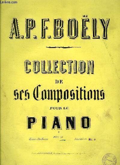 COLLECTION DE SES COMPOSITIONS POUR LE PIANO