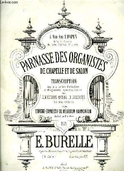 PARNASSE DES ORGANISTES DE CHAPELLE ET DE SALON