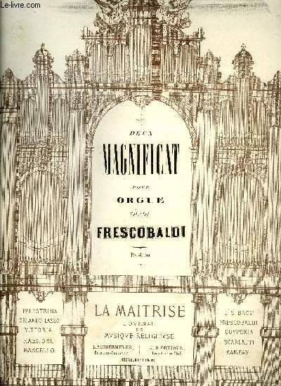 DEUX MAGNIFICAT POUR ORGUE