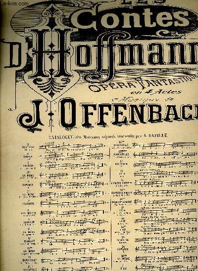 Les contes d'Hoffmann