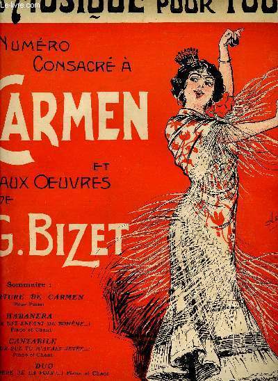 La musique pour tous 7e anne N81. Carmen et G. Bizet.