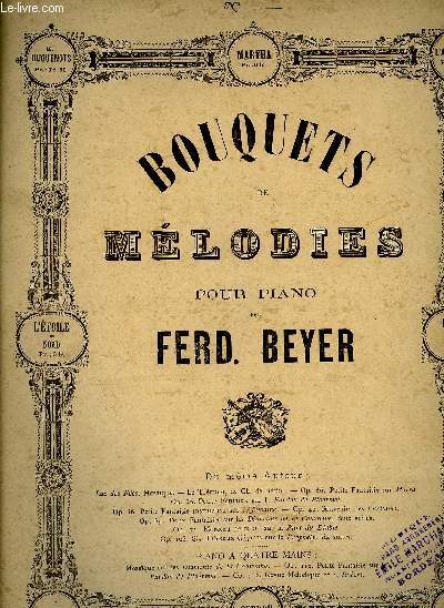 Bouquets de Mlodies pour piano - Robert le diable.