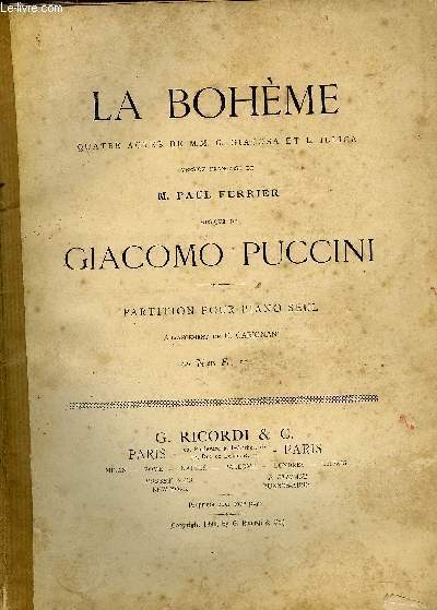 LA BOHEME