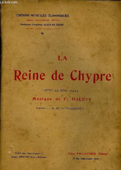 LA REINE DE CHYPRE