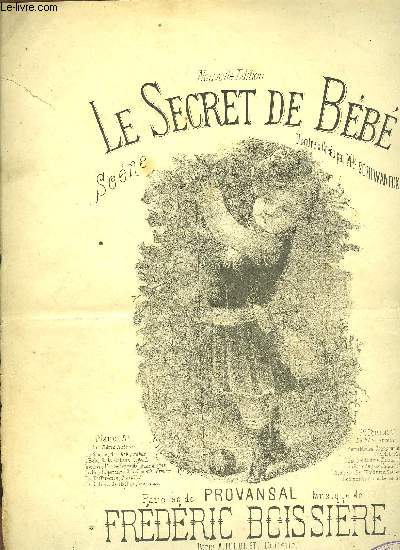 LE SECRET DE BEBE CHANTEE ET CREEE PAR MLLE SCRIWANECK PIANO ET CHANT