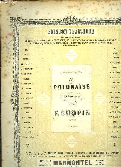 8 me POLONAISE EN LA MAJEUR