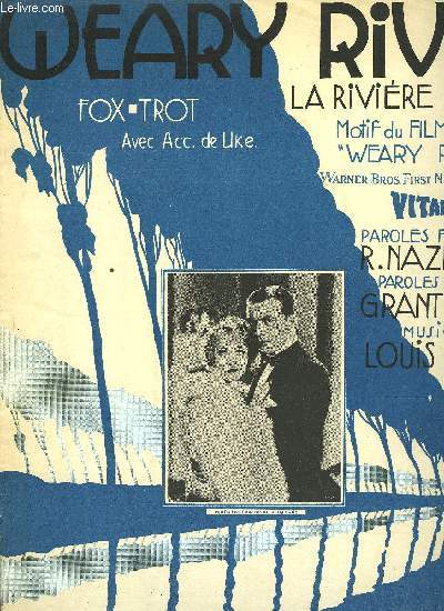 WEARY RIVER pour piano et chant