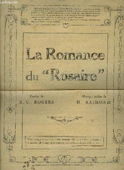 LA ROMANCE DU 