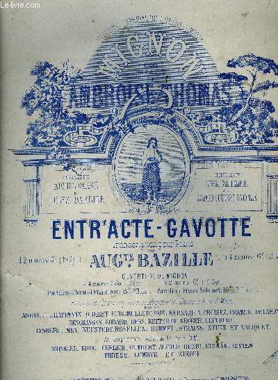 2e ACTE: ENTR'ACTE GAVOTTE extrait de 