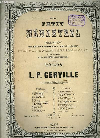 N3 VALSE DE LABITZKY du petit menestrel 1re Collection