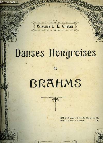 DANSES HONGROISES pour piano