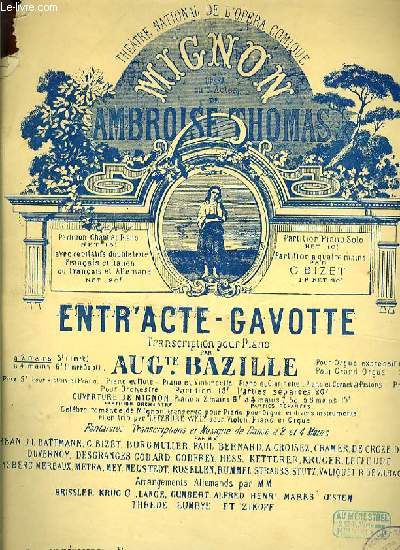 2e ACTE ENTR'ACT- GAVOTTE extrait de 