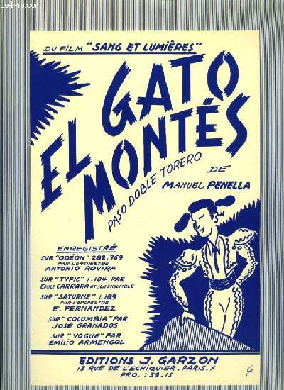 EL GATO MONTES paso doble torero du fim 
