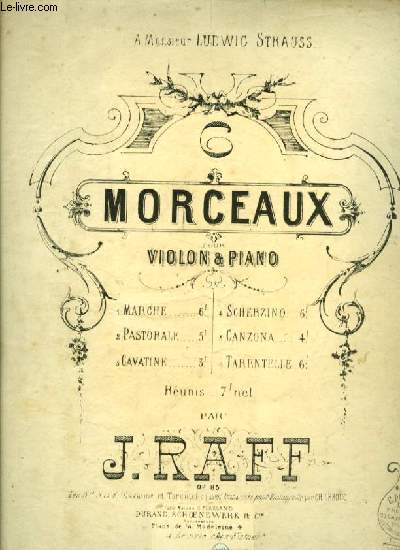 CAAVTINE pour piano et violon