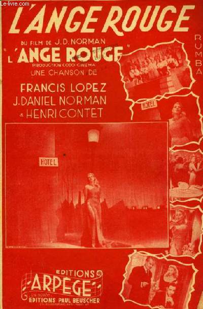 L'ANGE ROUGE rumba-bolro extraite du film