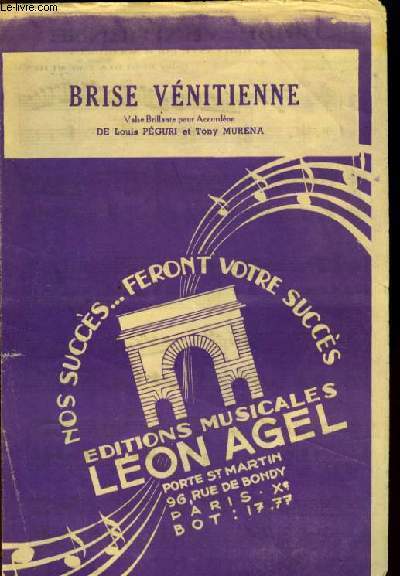 BRISE VENITIENNE valse brillante pour accordeon